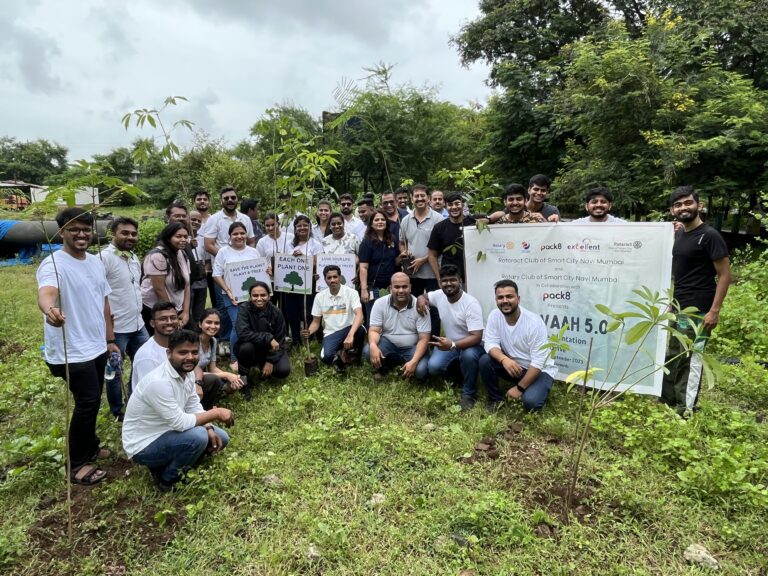 Rotaract Club of Smart City Navi Mumbai and Pack8 Join Hands to Make the Future Greener